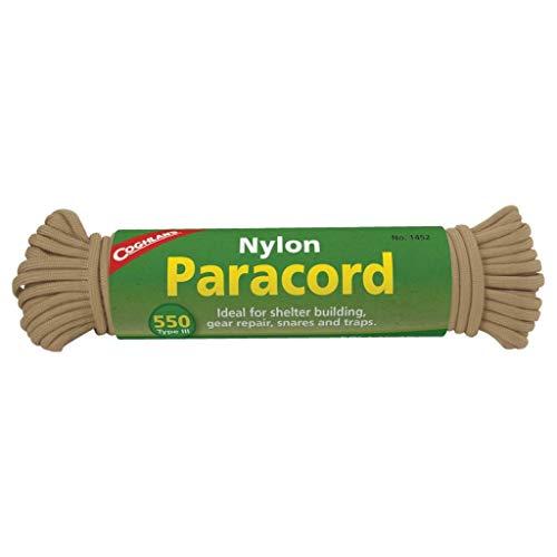 Coghlan's Coghlan's 550-Pound Nylon Paracord, 50-Feet, Tan