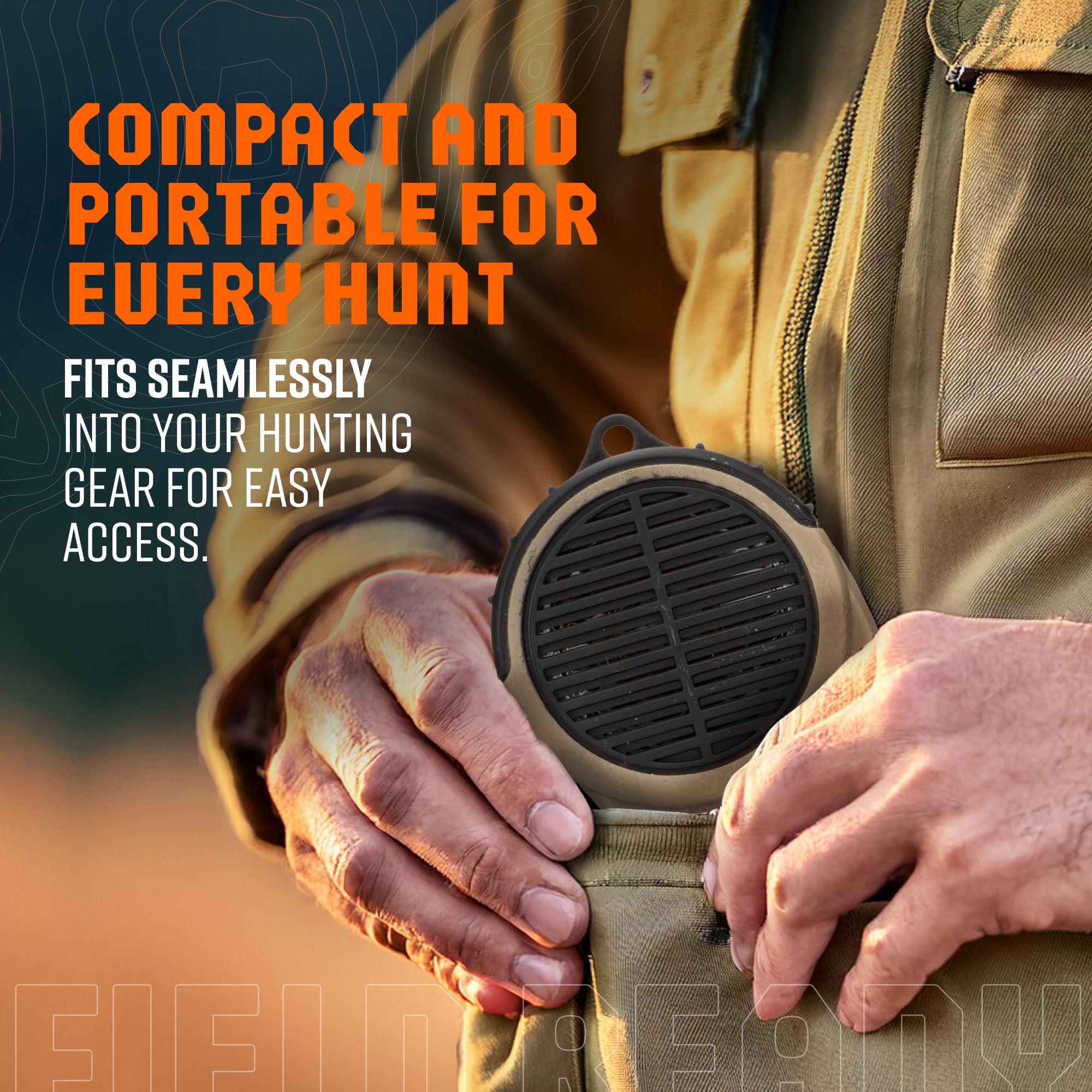 Cass Creek Cass Creek Ergo Boar Call Handheld Electronic Game Call, CC034, Compact Design, 5 Calls In 1, Expert Calls for Everyone