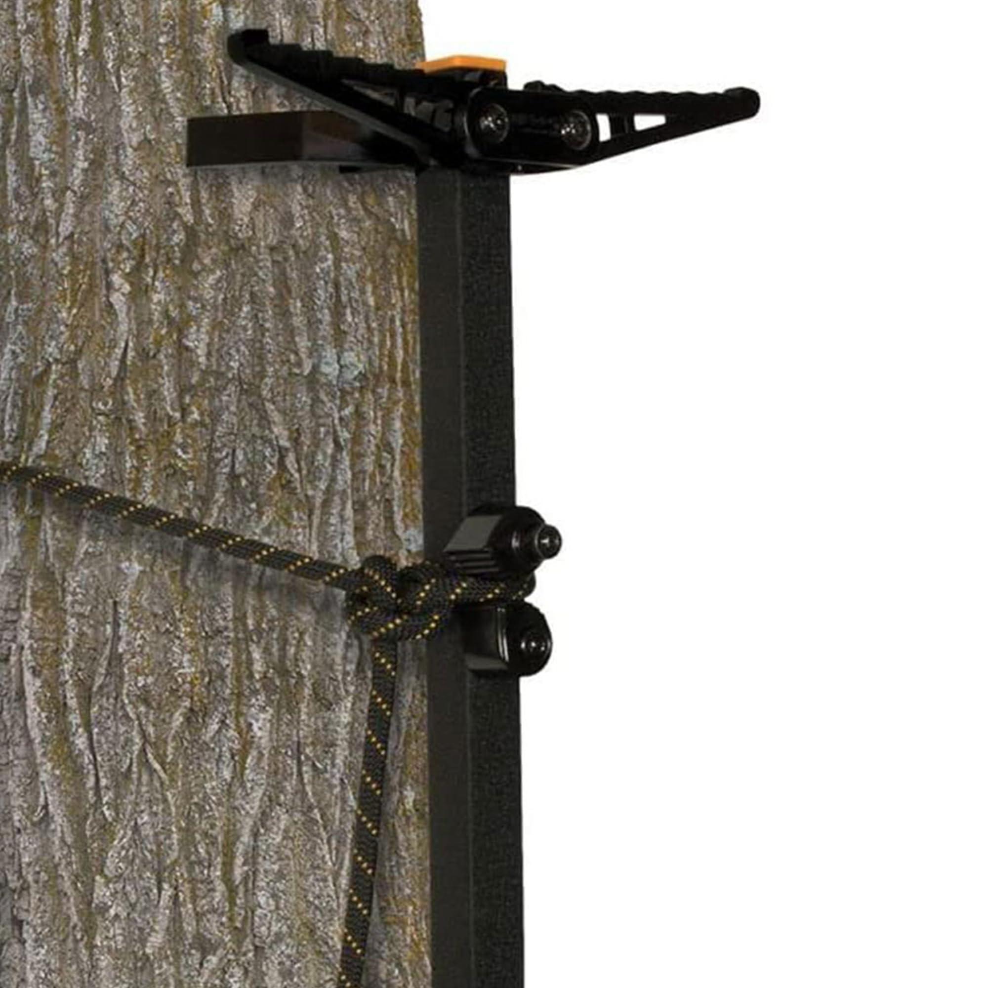 Muddy MUDDY Pro 20-Inch Aluminum Climbing Stick with Built-in Teeth and Aluminum Bark Biters for Crooked or Straight Trees (4-Pack)