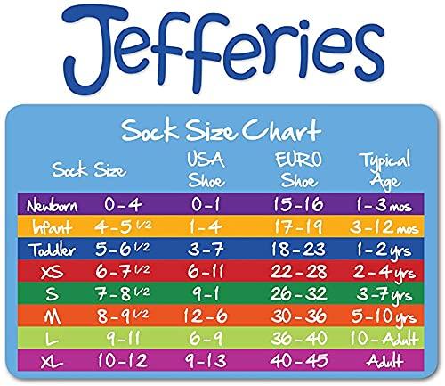 Jefferies Socks Jefferies Socks Little Boy\'s Seamless Half Cushion Sport Crew Socks 6 Pair Pack, Navy, Medium