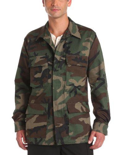 Propper Propper Men's F545412-Men's BDU Coat, Woodland, Large Regular