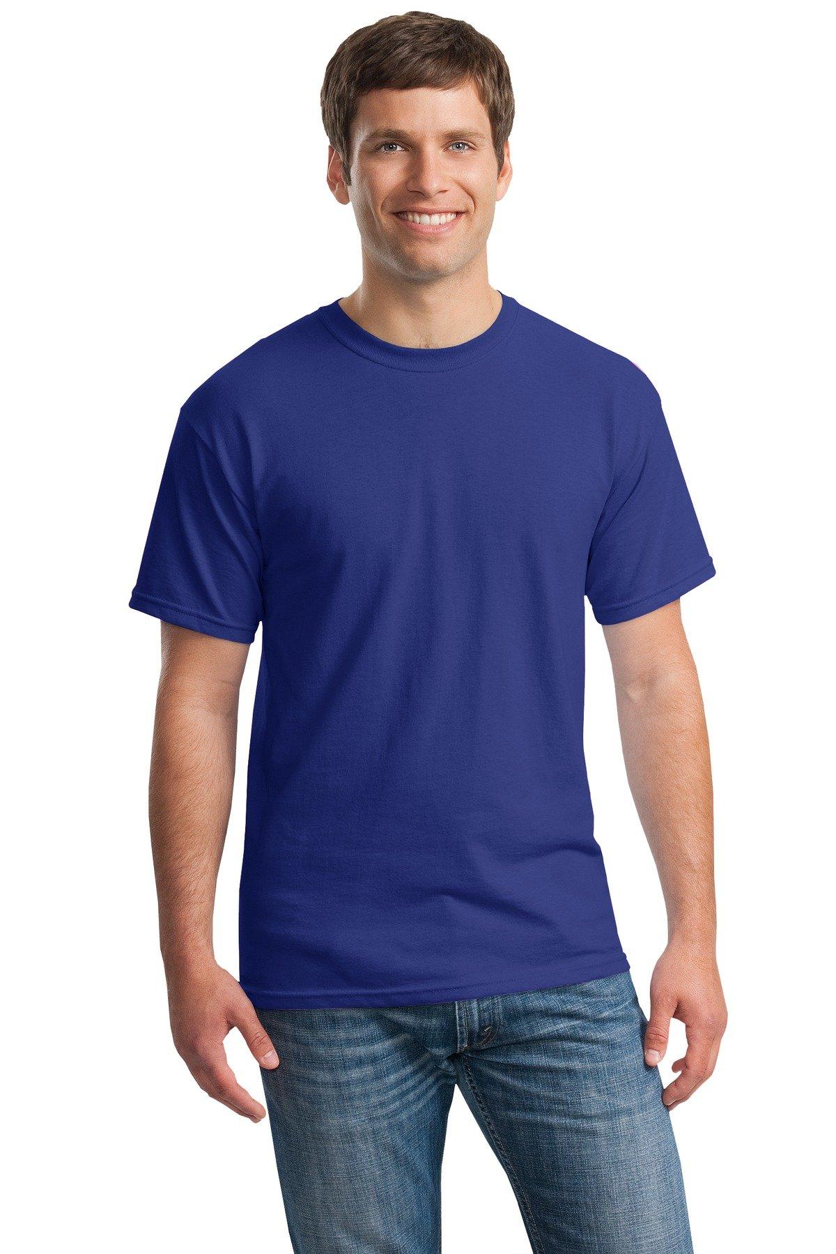 Gildan Gildan Heavy Cotton 5.3 oz. T-Shirt (G500) Pack of 2- COBALT,XL