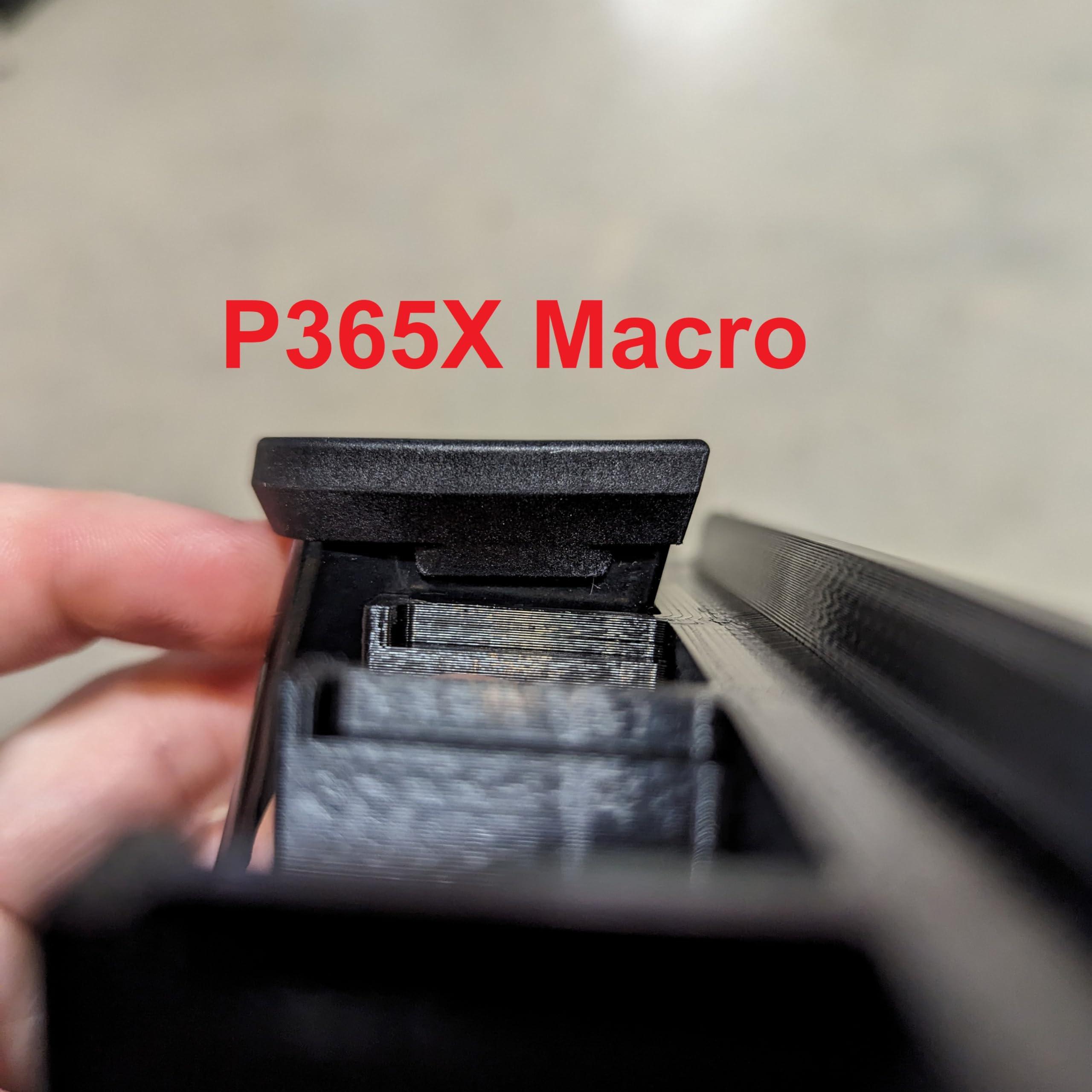 Hammy3DPrints Hammy3DPrints Mount for Sig P365 / XMacro Mags - Gridwall | Magazine Holder Storage Rack (Black, XMacro: 5 Mag)