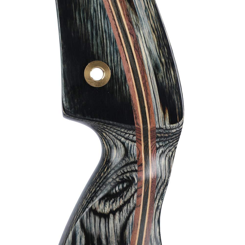 OEELINE OEELINE Airobow Recurve Bow and Arrow Set,Takedown Archery Bow 62 inch Hunting Bow Right Hand Draw Weights in 25-55 lbs,35lbs