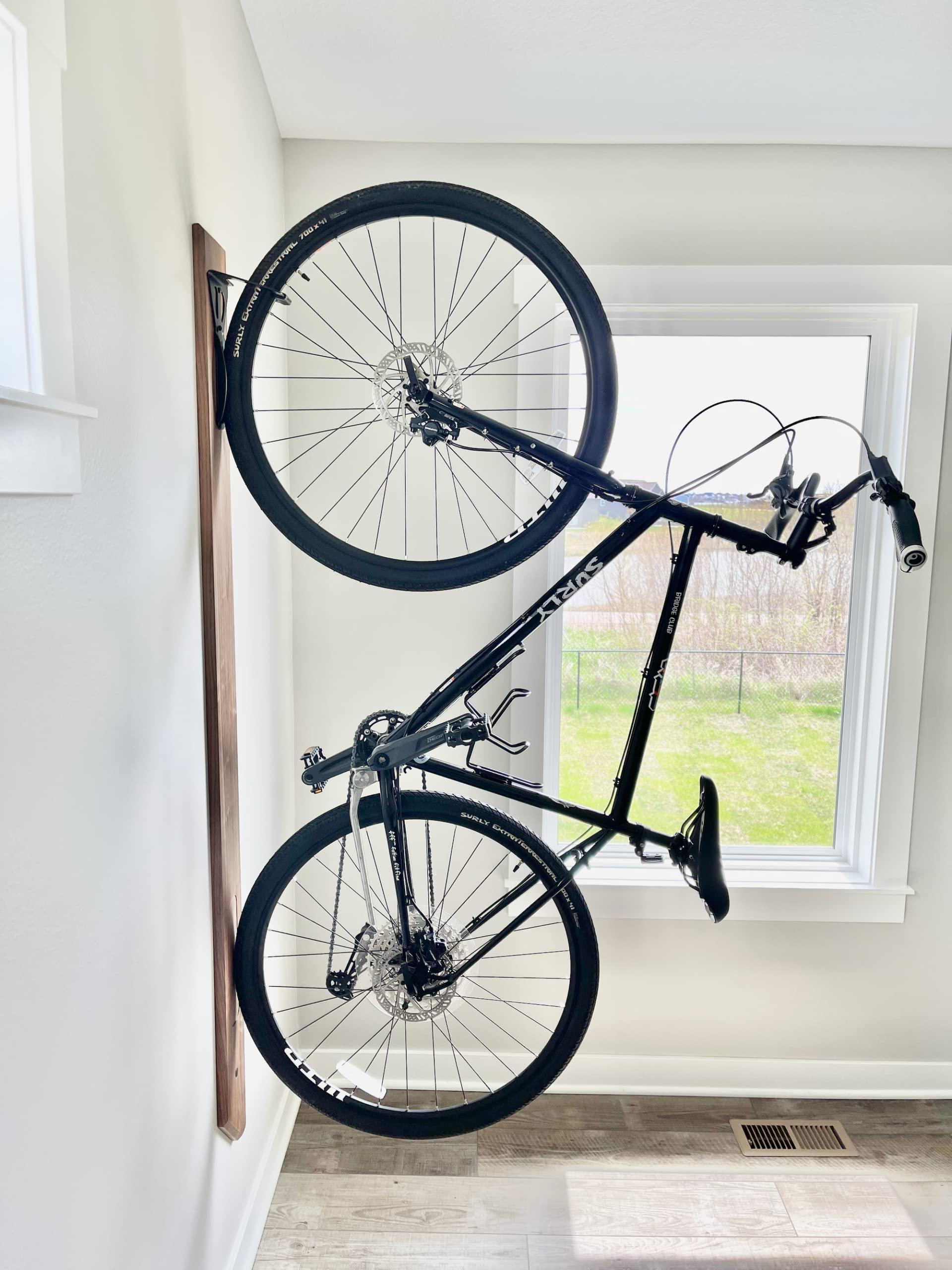 Generic Vertical Bike Rack (Walnut)