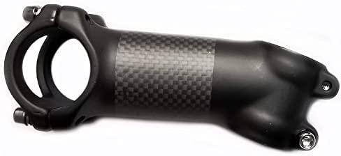 ZECHAO ZECHAO 31.8mm Ultralight Carbon Bike Stem,6/17 Degree Mountain Road Moutain Aluminum Alloy 60/70/80/90/100/110/120/130mm Bike Stem Bike Stem (Color : 17 Degrees, Size : 100mm)