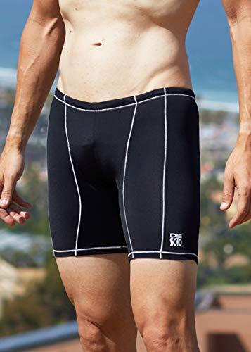 De Soto De Soto Low Rise Carrera Tri Short - CTL (Black/White, Small)