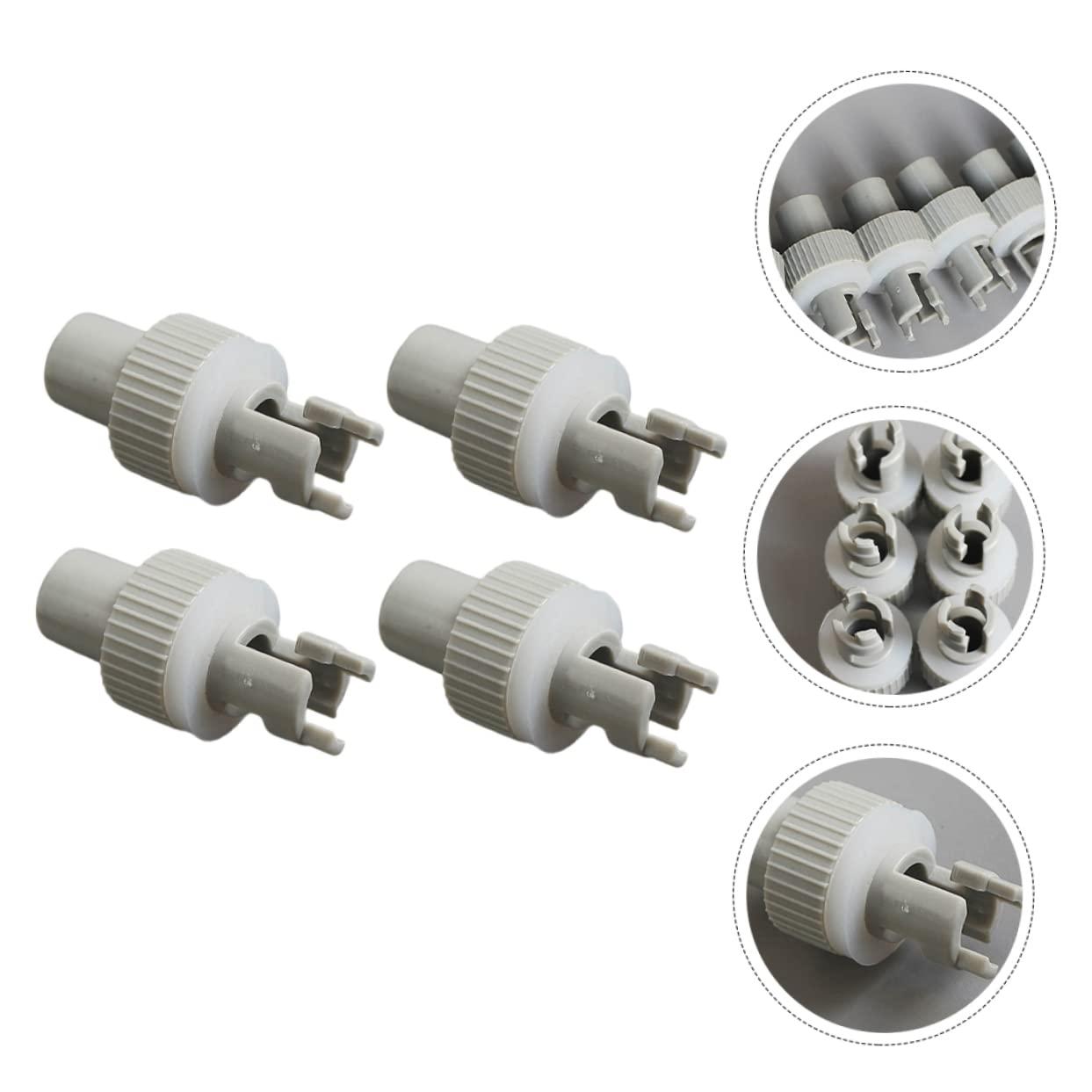 Kisangel Kisangel 4pcs Air Pump Adapters for Kayaks and Inflatable Boats Easy to Use and Portable Conversion Nozzles for Quick Inflation for Water Sports Accessories