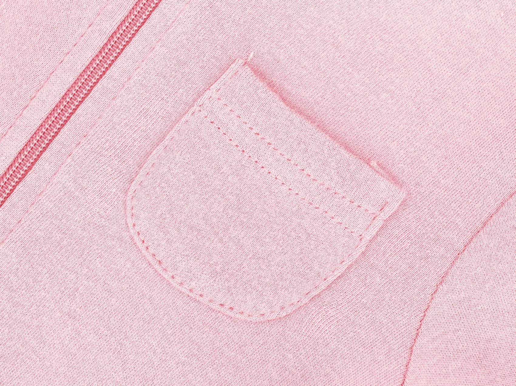 Eleven's Kingdom Eleven's Kingdom Baby Pajamas 3-6 Months Pink Cotton Baby Girl Sleeper Sleepers PJs with Mitten Cuffs,2 Way Zipper Baby Girl Clothes Onesie Footies Infant Sleep and Play Pink 3-6 Months