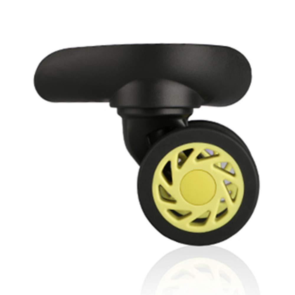 GH8 (DL-W208#) Mute Connected Spinner Wheels for Replacement Luggage Wheels Wear Silent Draw bar Box DIY (2 pcs/Set)