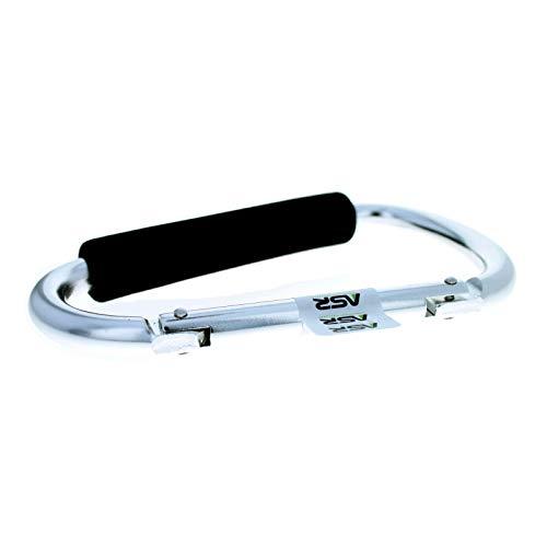 ASR Outdoor ASR Outdoor Jumbo 6.5 Inch Grip Carabiner - Silver