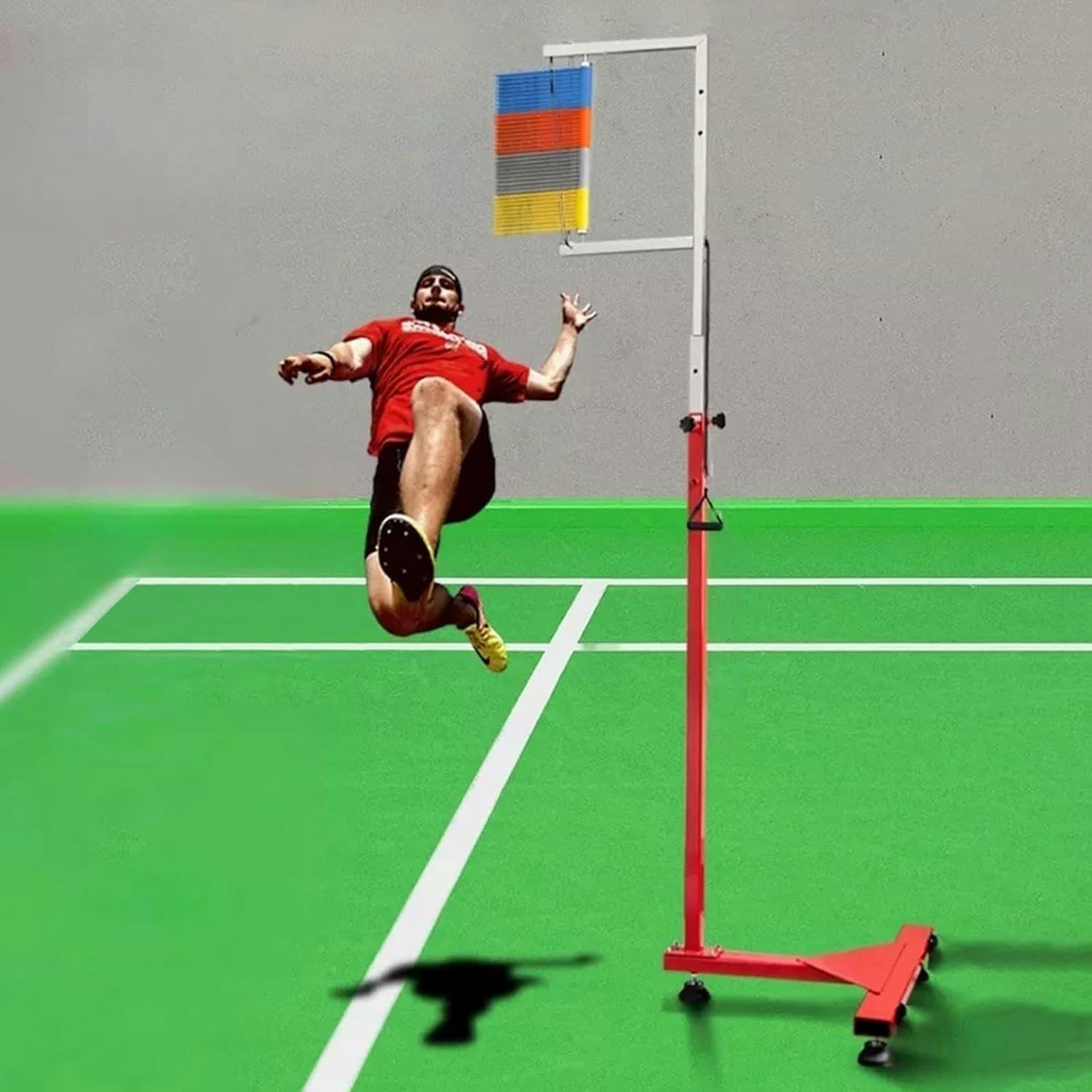 BTURYT BTURYT Portable Vertical Jump Trainer Floor Standing High Jump Training Equipment Vertical Test Jump Measurement Tester Indoor Outdoor Sports Fields