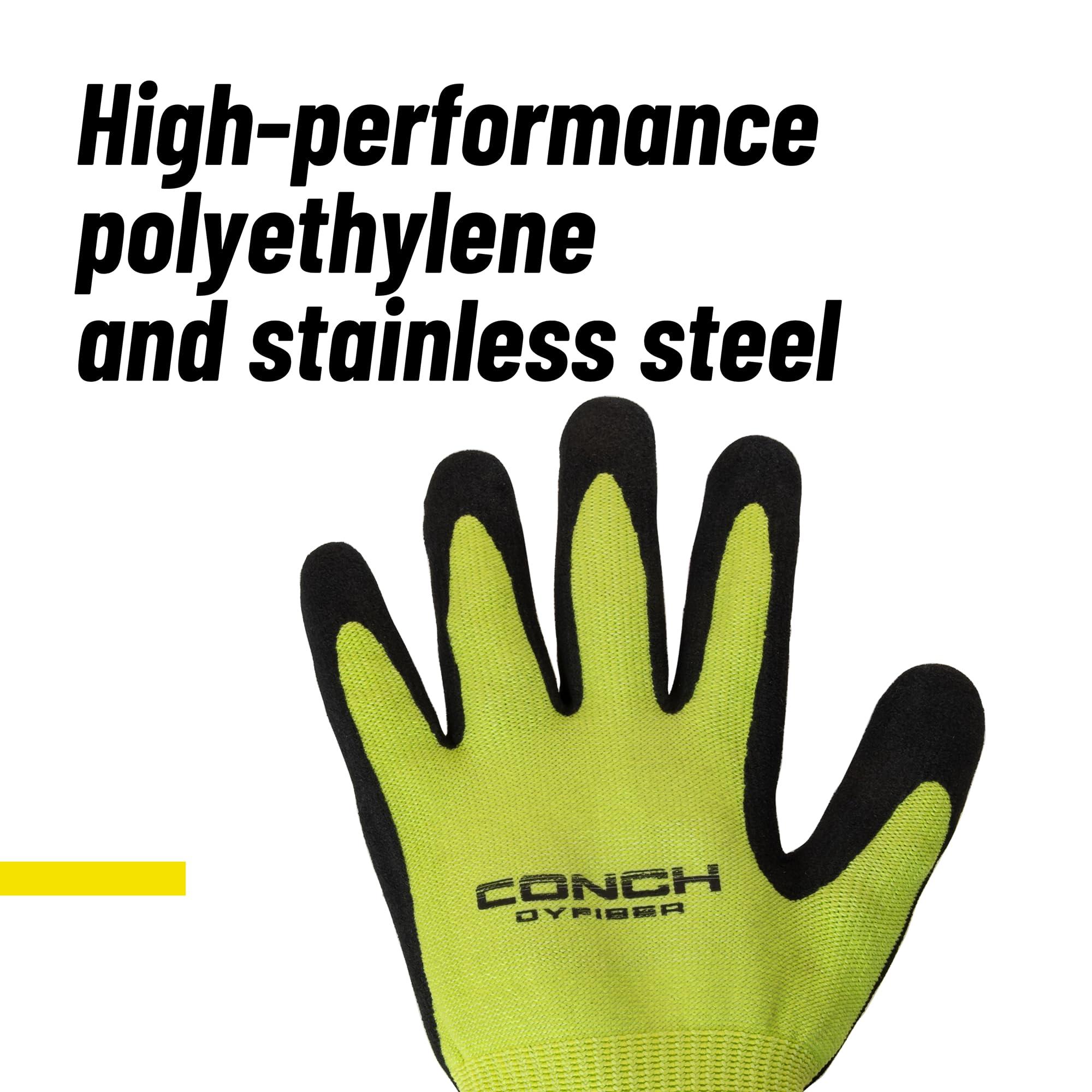 Cressi Cressi Conch Dyfiber Gloves, Blue, M