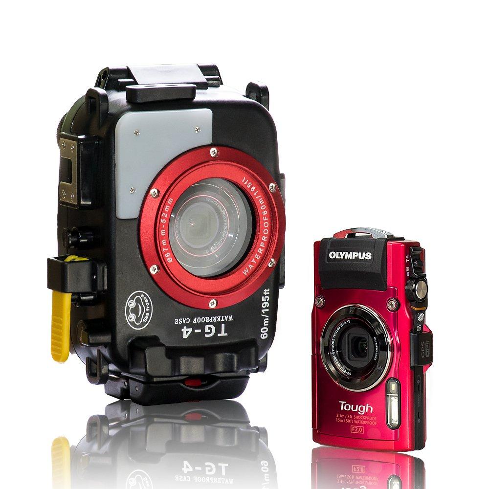 Sea frogs Seafrogs 40M/130FT Underwater Camera Housing Waterproof Case for Nikon Z6II Z7II with Standard Port