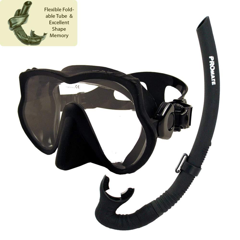 Promate Promate Raven Scuba Dive mask Flexible Snorkel Set, 500170