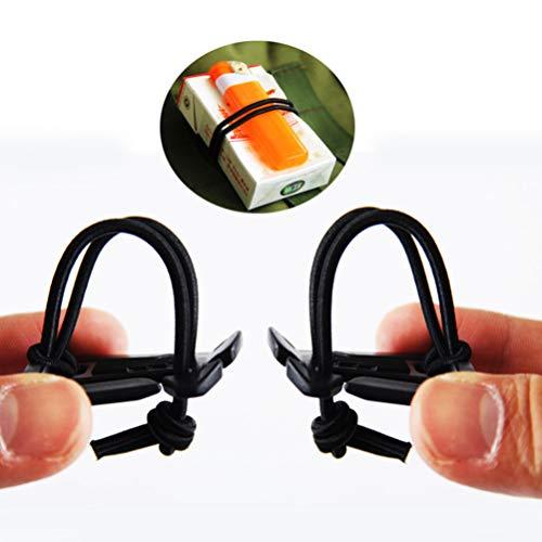 BESPORTBLE BESPORTBLE Backpack Webbing Buckle Backpack Accessories Backpack D Ring Hook Multipurpose Tool Black Keychain Spring snap Link Ribbon Buckles Backpack Black snap Hook Outdoor