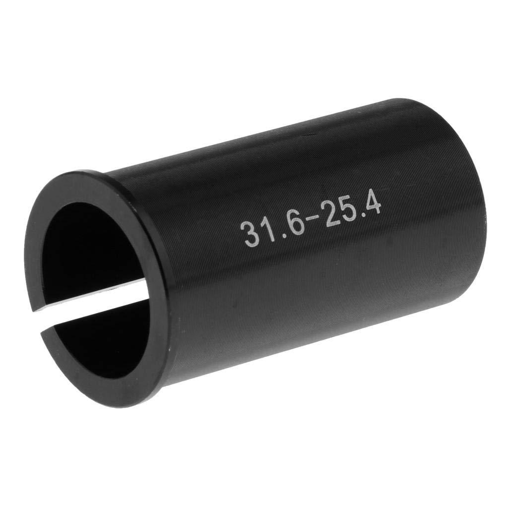 Almencla Almencla Seatpost Adapter Shim Seat Post Tube Adapter Size Convert Bushing, 25.4 to 31.6