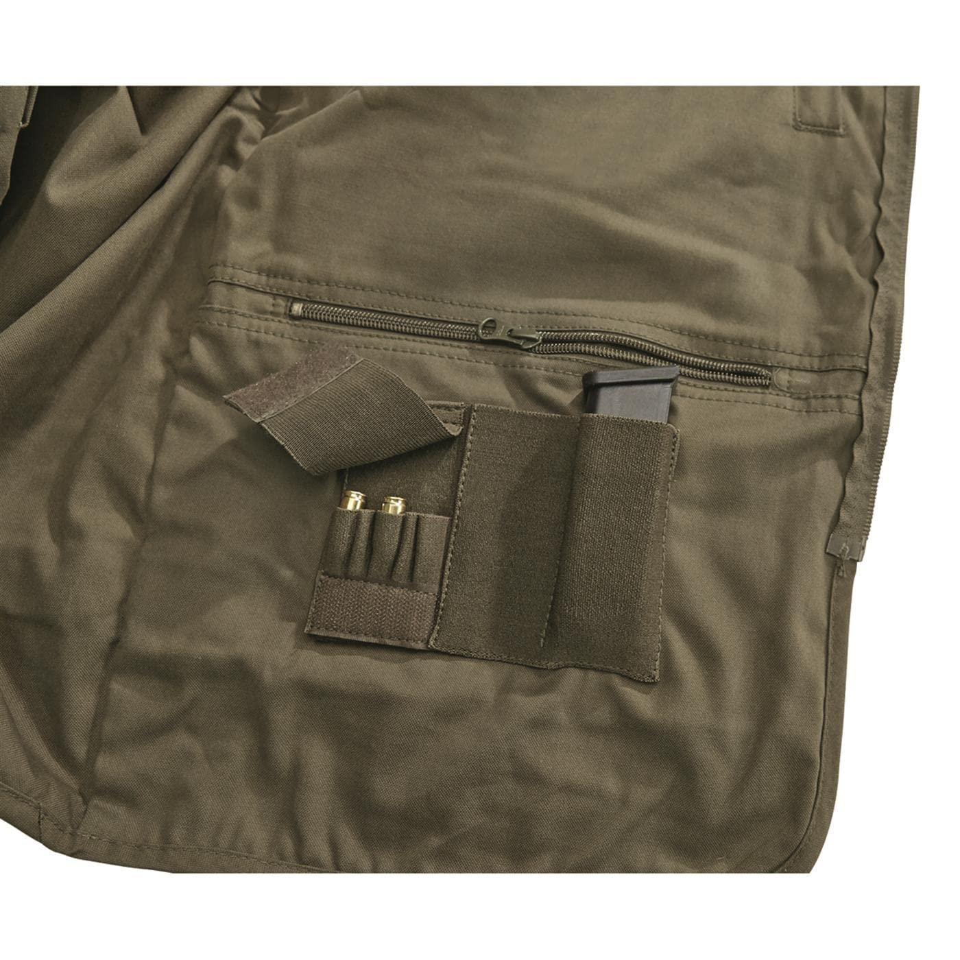HQ ISSUE HQ ISSUE Concealed Carry Vest for Men Black MEDIUM