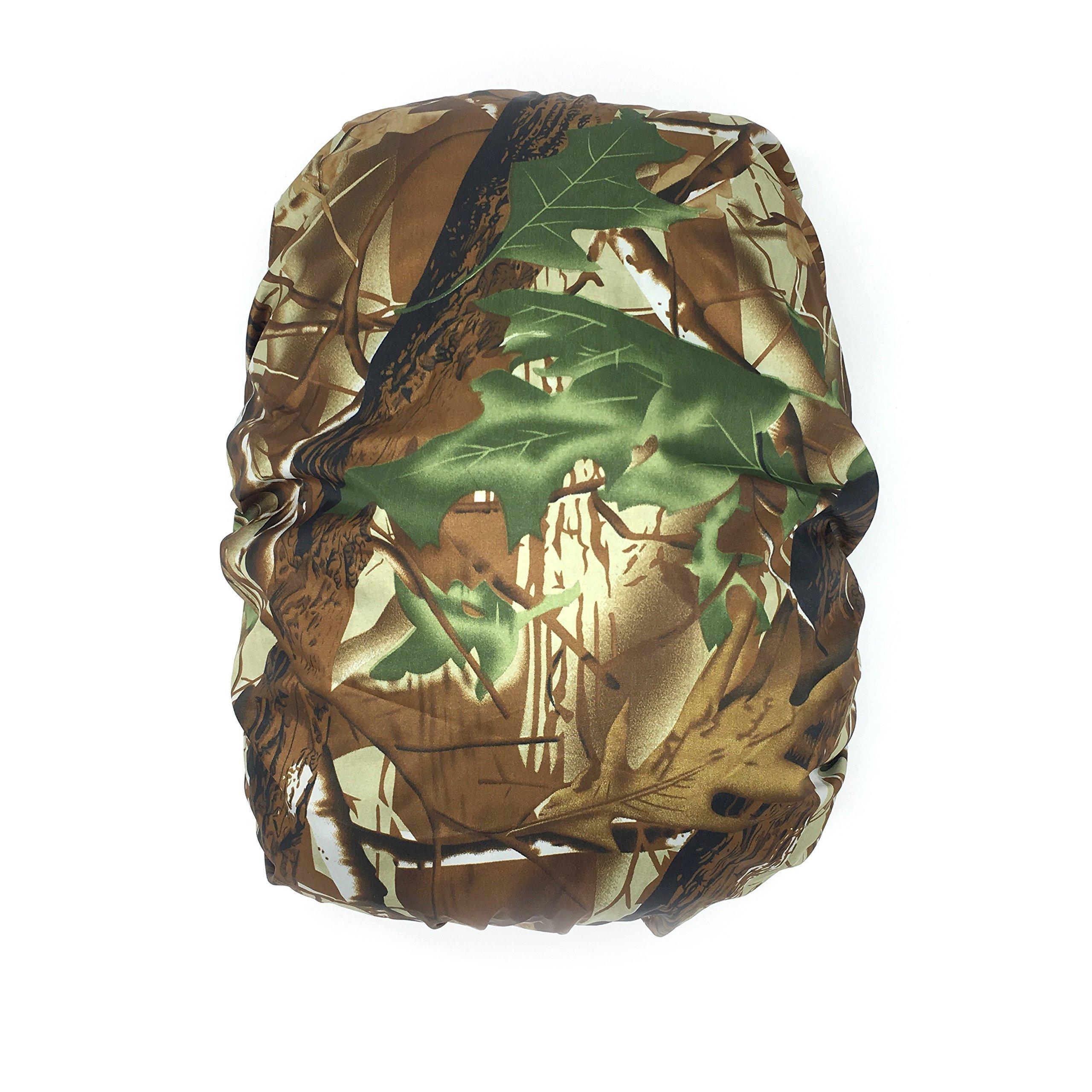 Silfrae Silfrae Waterproof Rucksack Cover Backpack Rain Cover 30L-100L for Travel Climbing Hiking (Leaf Camo, 70L-80L)
