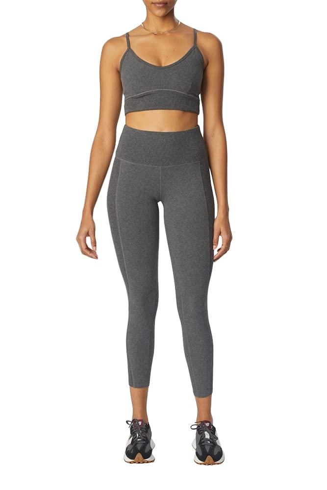 Bandier Bandier x Sincerely Jules_The Meadow Legging Medium Heather Grey-1X