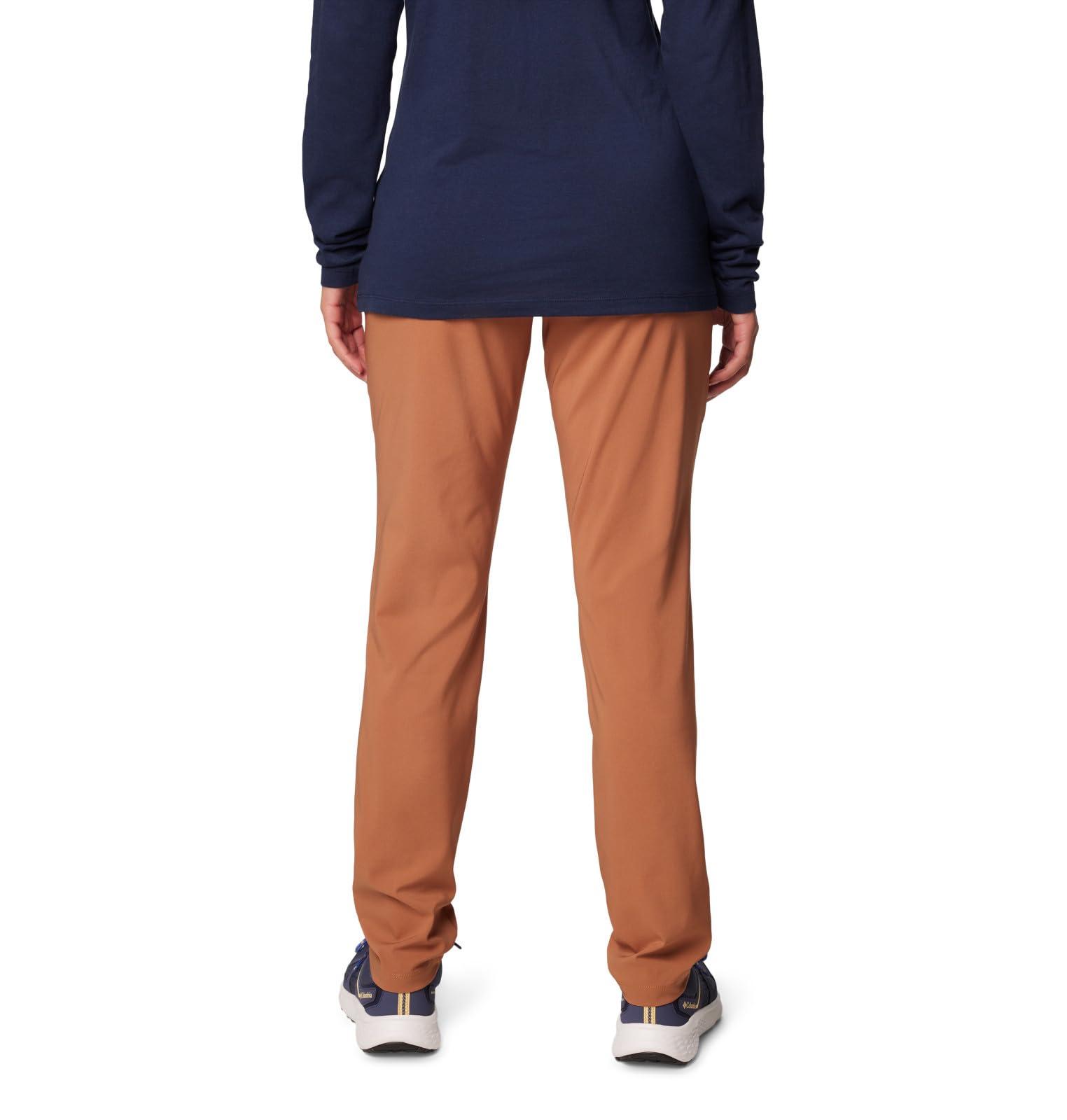 Columbia Columbia Women's Anytime Slim Pull-On Pant II, Camel Brown, X-Small
