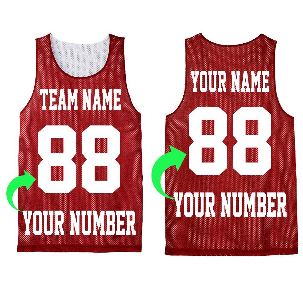 Just Customized Personalize Your Own Team Basketball Jersey with Your Custom Name and Number