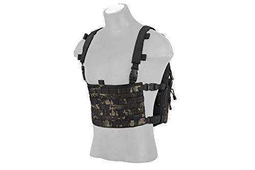 Lancer Tactical Lancer Tactical 1000D Nylon QD Chest Rig and Backpack Combo (Black Camo)