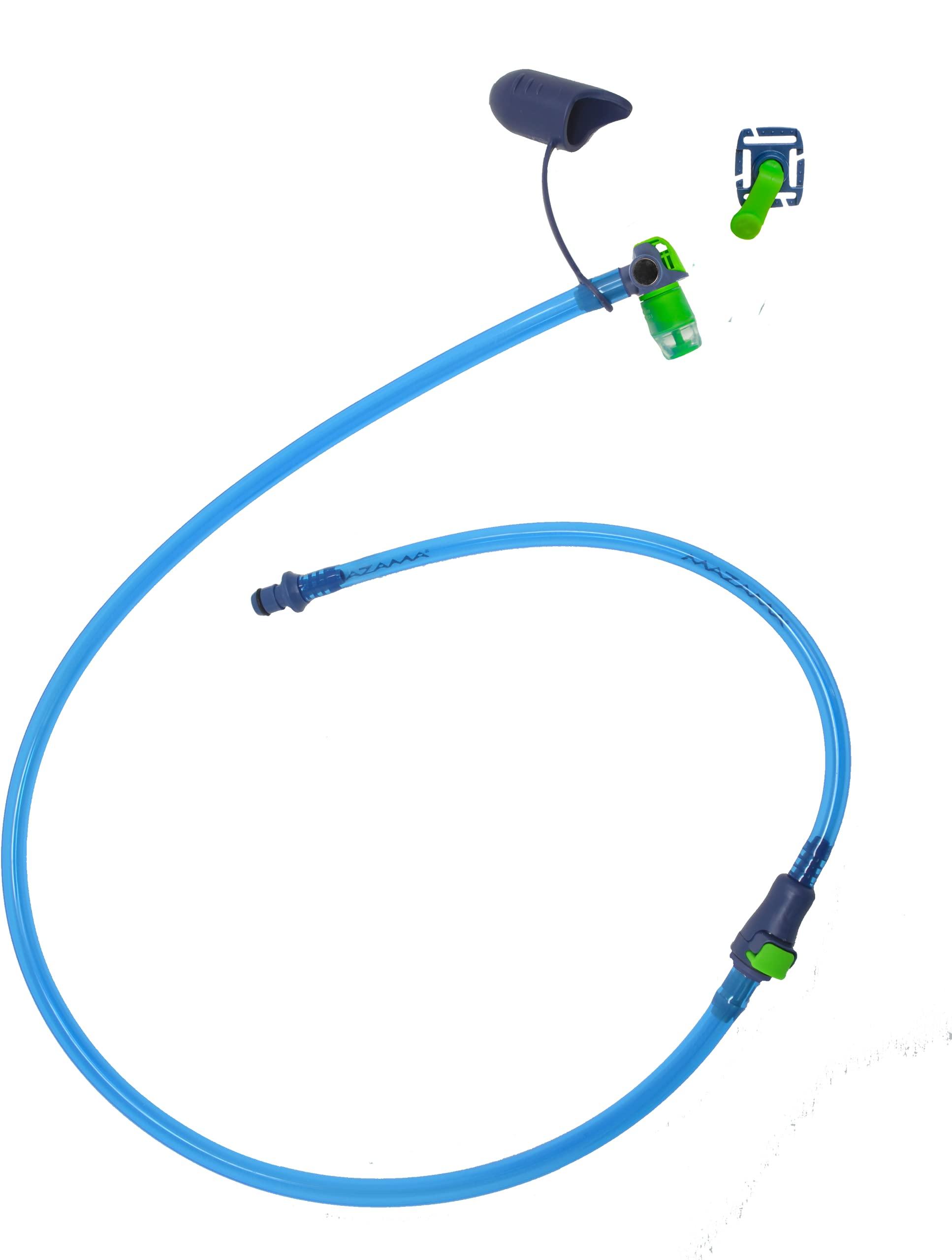 Mazama The GYZR Drink Tube Set by Mazama Designs, Hydration System Upgrade with High Flow Tube and Streaming Flow Option. Includes Magnet Retainer and Insulated Cover