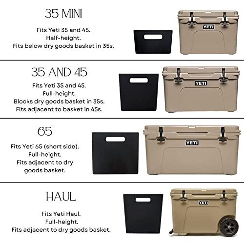 BottlePro CoolerPro - Cooler Dividers Compatible with YETI Tundra, Made in USA