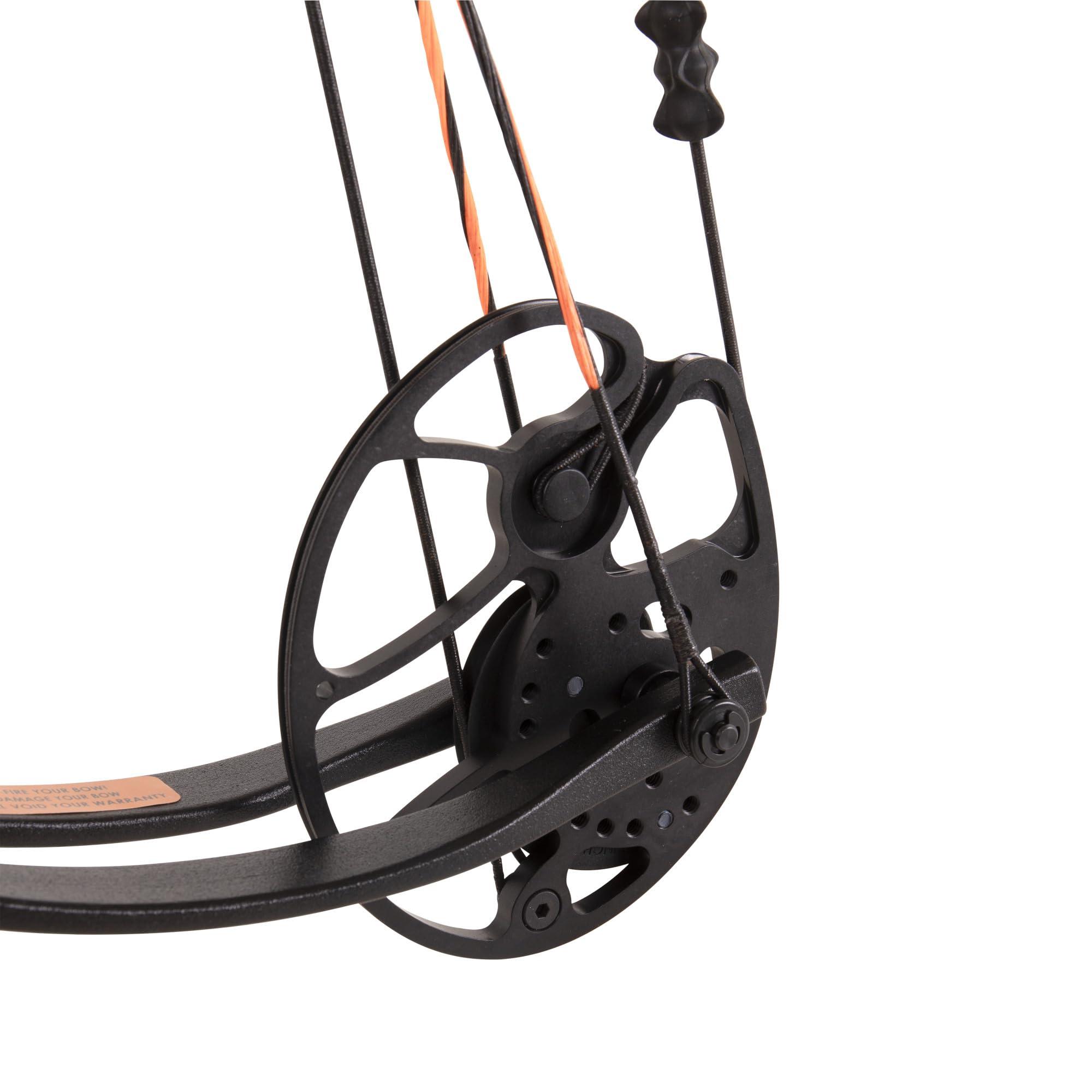 Bear Archery Bear Archery Royale Ready to Hunt Compound Bow Package for Adults and Youth, Left Hand, Shadow