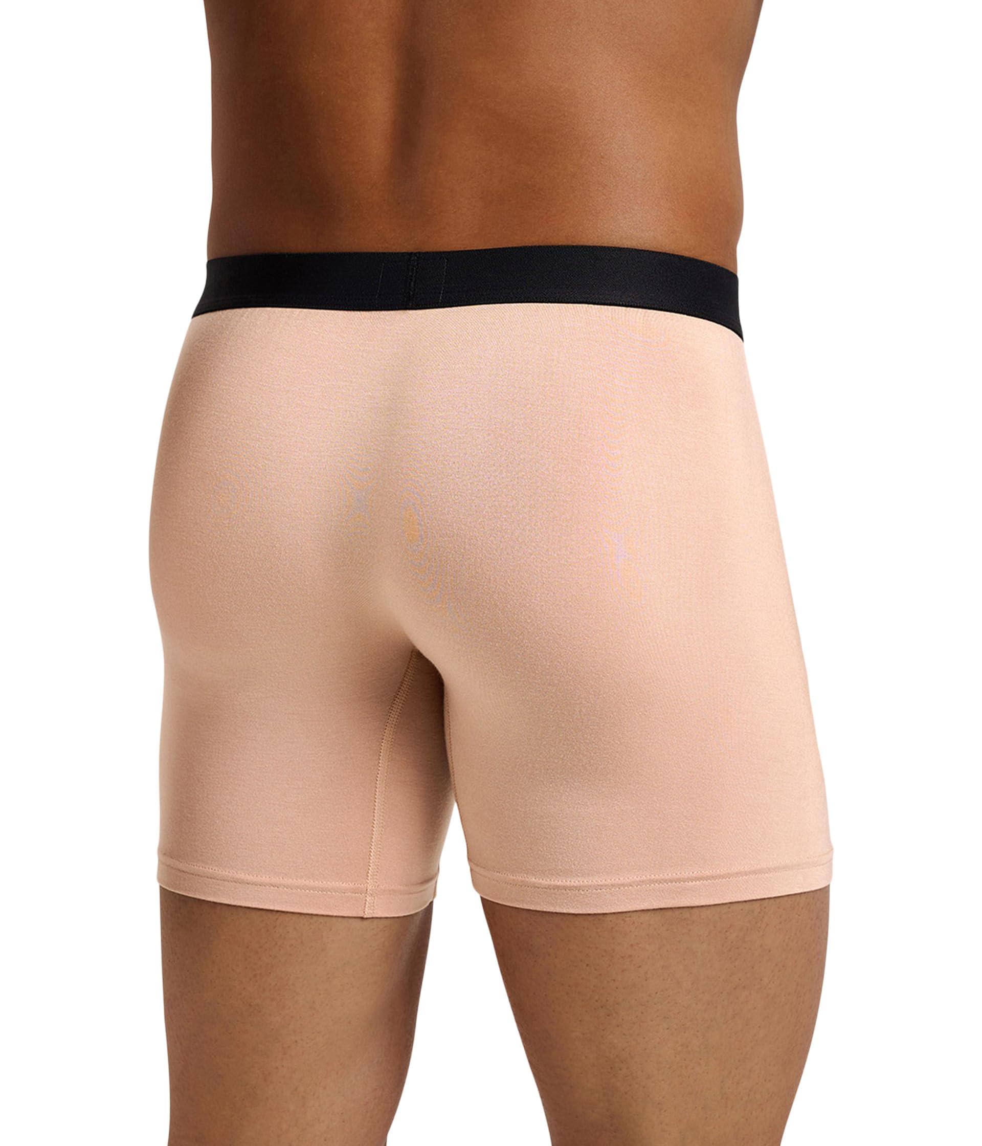 MeUndies MeUndies Boxer Briefs Classic Underwear for Men 92% MicroModal Fabric Modal Lined Pouch Sand Dune 2XL One Size