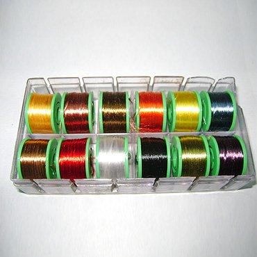 FT 12x Spool of Floss Multi Colour, FLY Tying, FLY Fishing, Fly Dressing