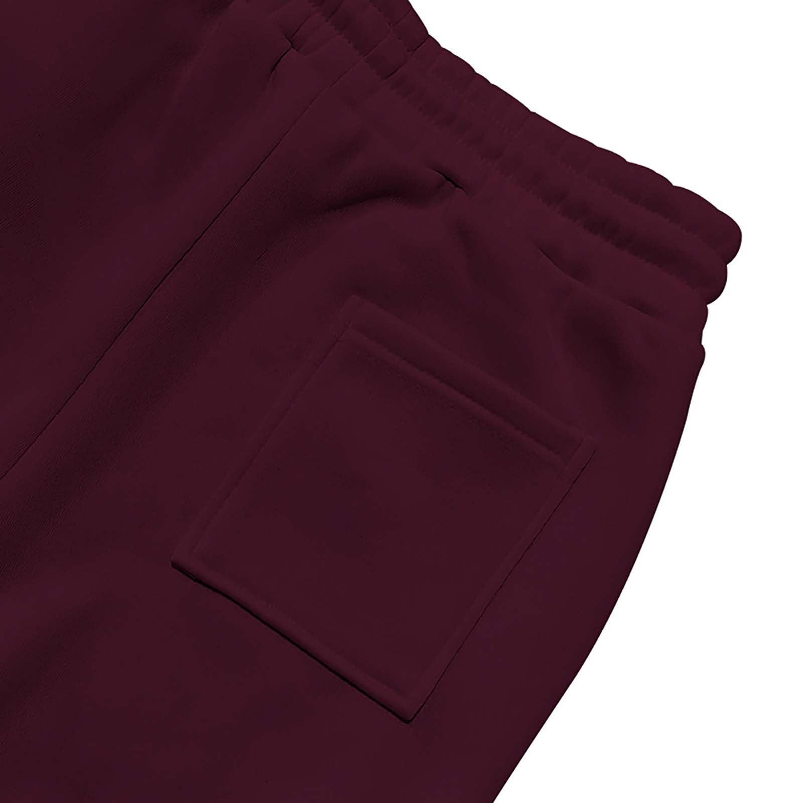 Bakgeerle Baggy Cargo Sweatpants for Men Drawstring Waist Fleece Lined Joggers with Pockets Soft Athletic Workout Track Pants Sweat Pants Mens Sweatpants for Men Cargos Pants Men Men Sweatpants