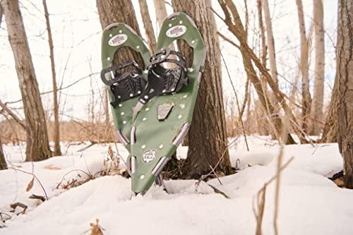 Redfeather Redfeather Snowshoes Trek SV2 Kit, Green, 30 Inch - Aluminum - Made in The USA