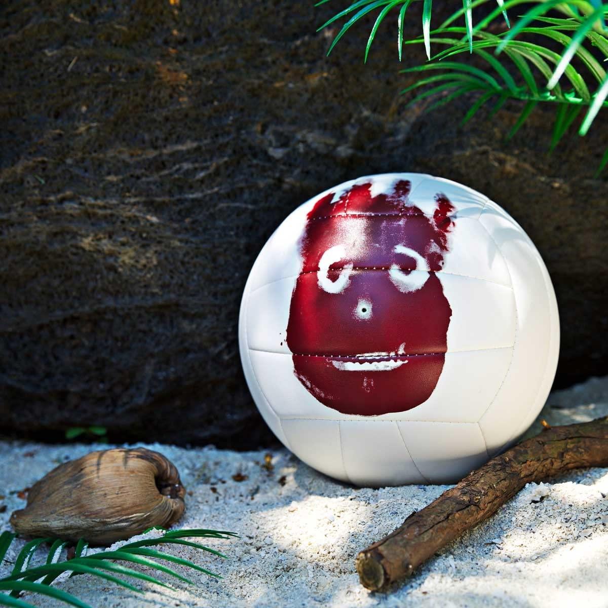 WILSON WILSON Cast Away Volleyball, White, Official