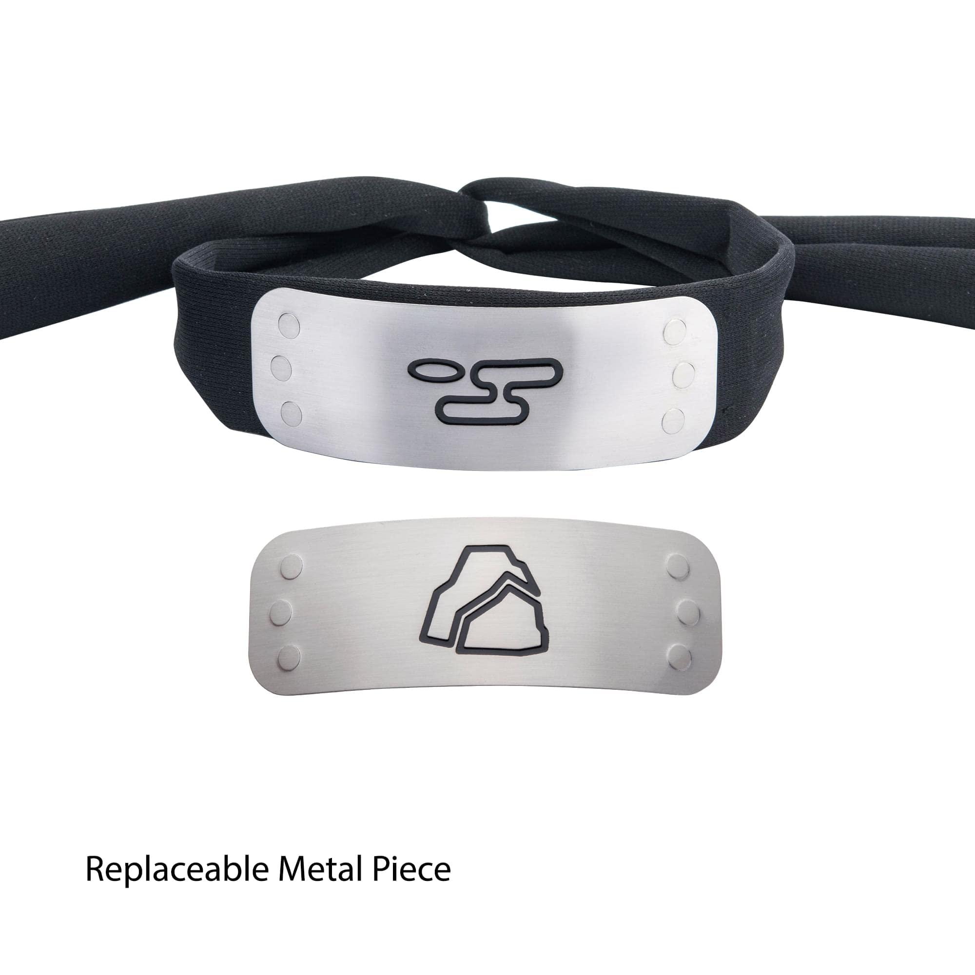 Naruto Naruto Cosplay Headband Set With 4 Village Plates