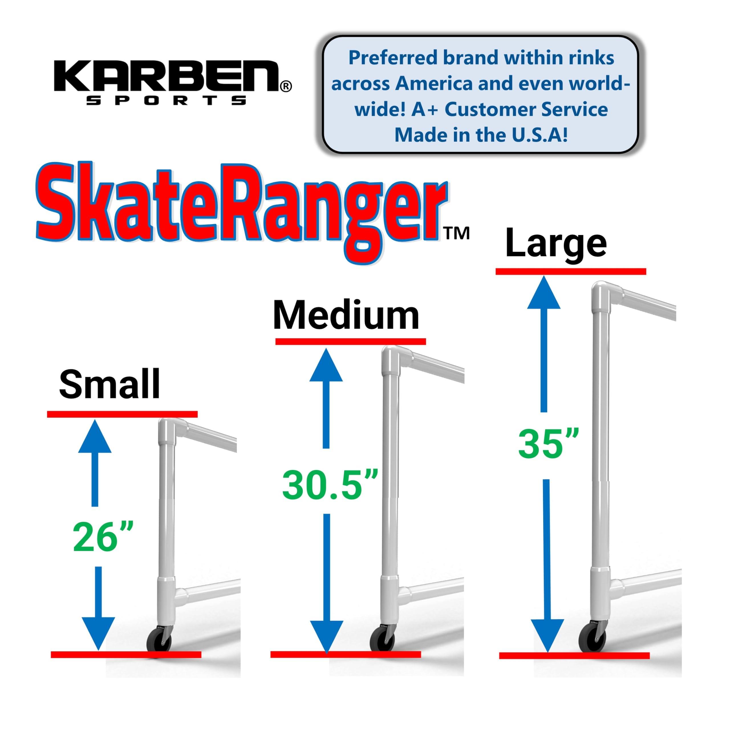 Karben Karben Sports SkateRanger, Skater-Aid Roller Skate Trainer for Children, Small - Green
