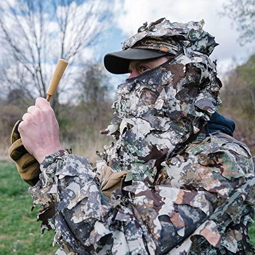First Lite First Lite Men\'s Phantom Leafy Suit Top - Ultralight Mesh Camo Hunting Jacket - First Lite Fusion - XX-Large