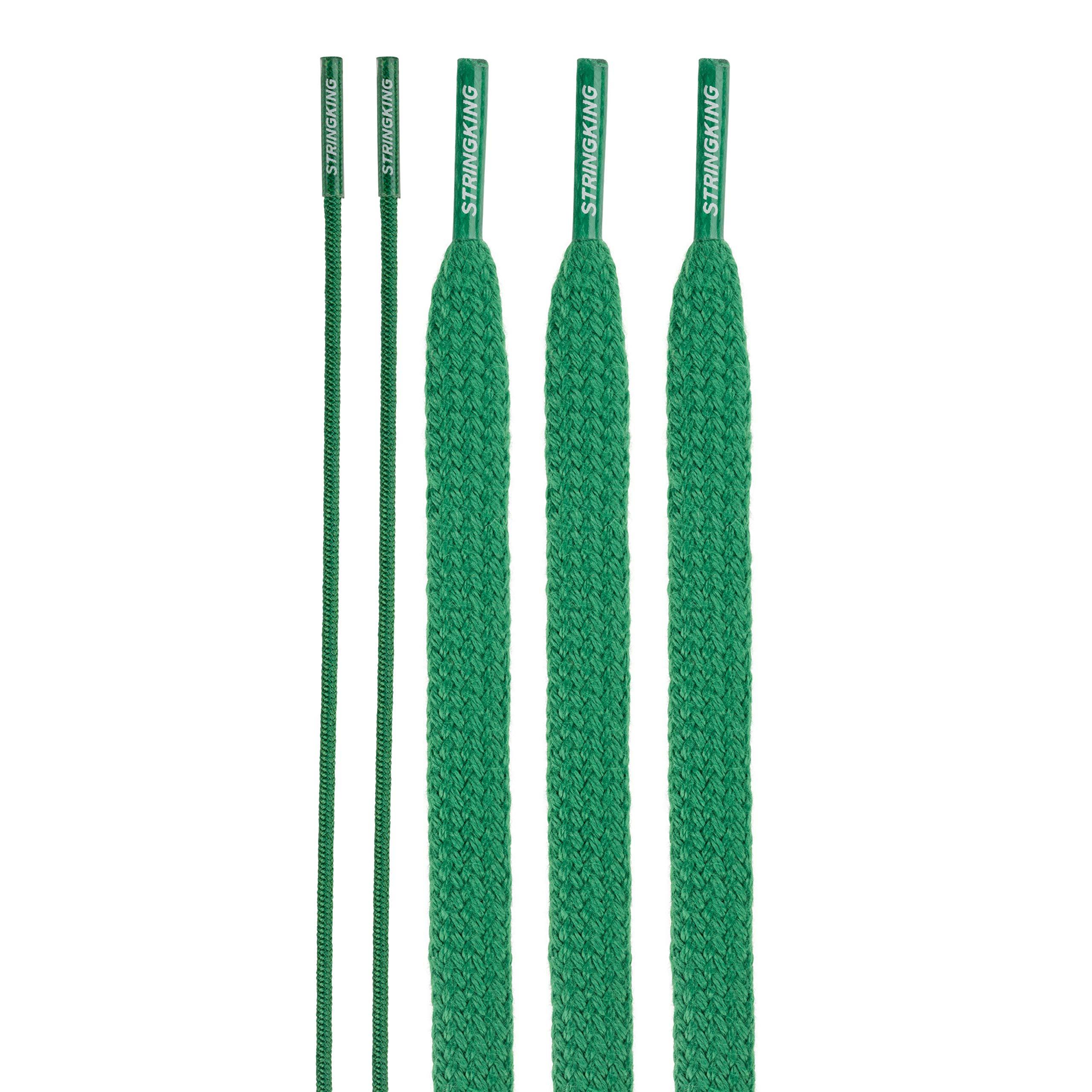 StringKing StringKing Lacrosse Shooters Only Pack - String Kit Part 2 of 2 - Shooting Laces and Shooting Cords (Forest Green)