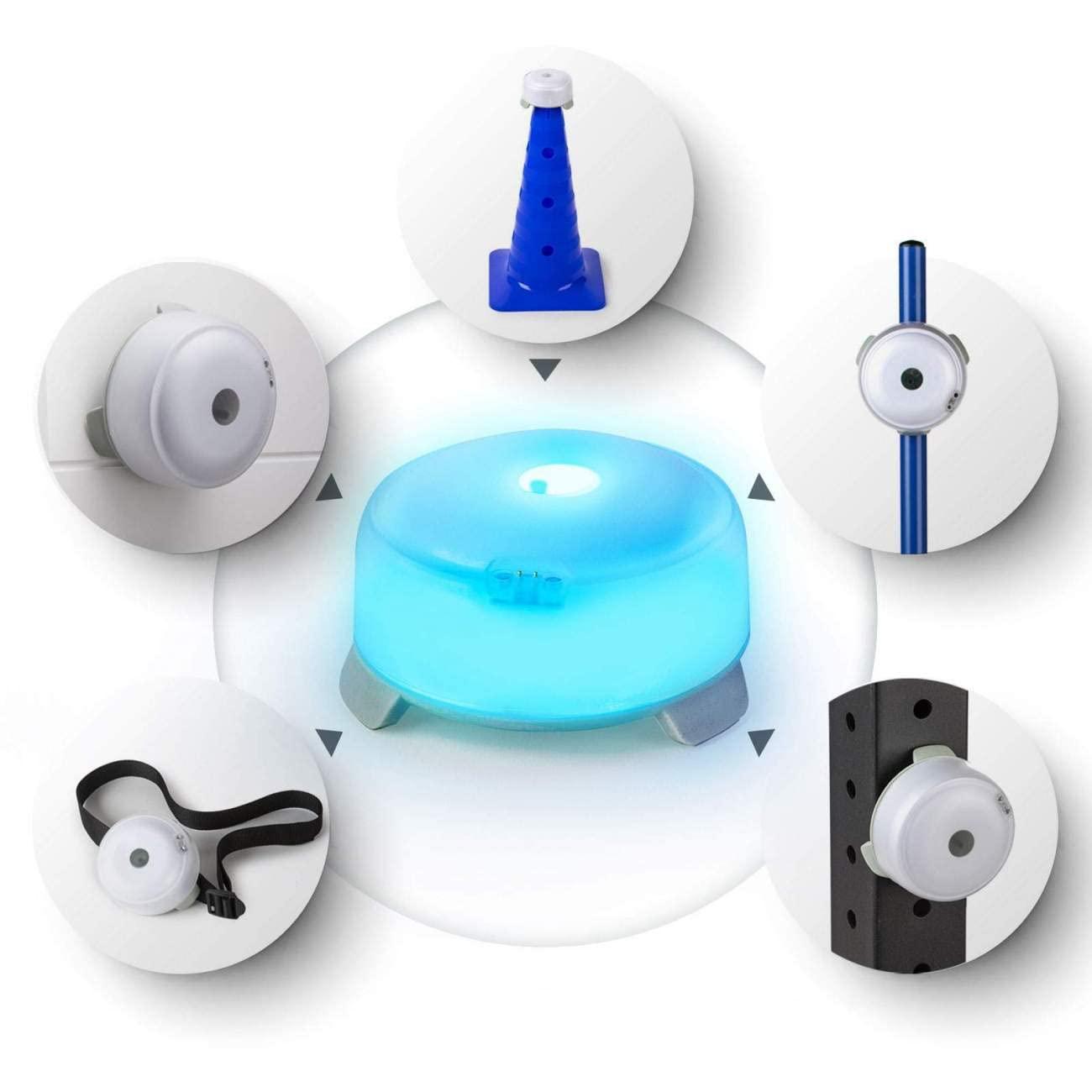 Lummic Lummic 6 Pro + Accessories - Reaction Lights. Training kit with Lights Based on Light and Auditory Reaction. Improves Speed, Reflexes, Memory and Mobility.