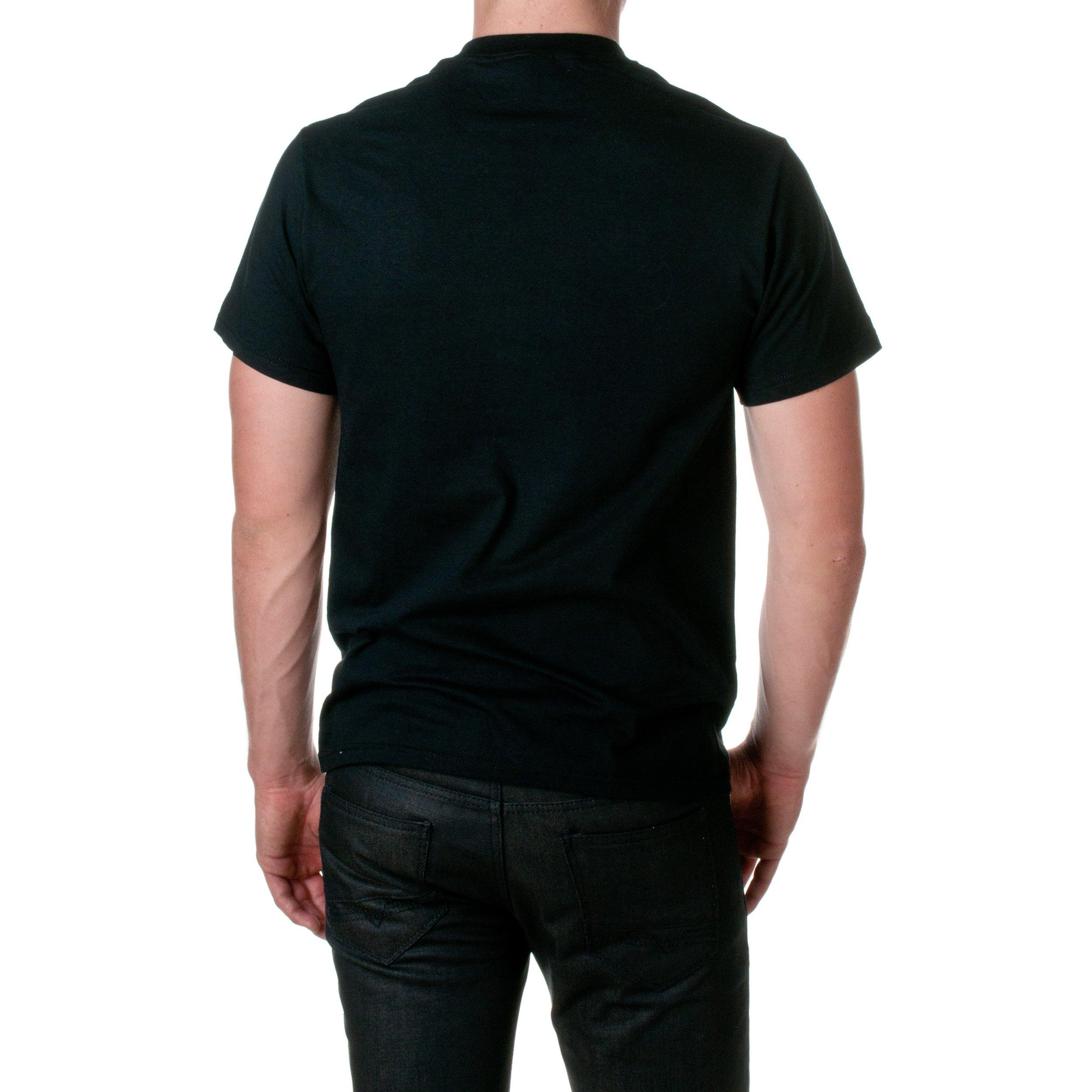 Fruit of the Loom Fruit Of The Loom Men's Heavy Cotton T-Shirt, Black, Large