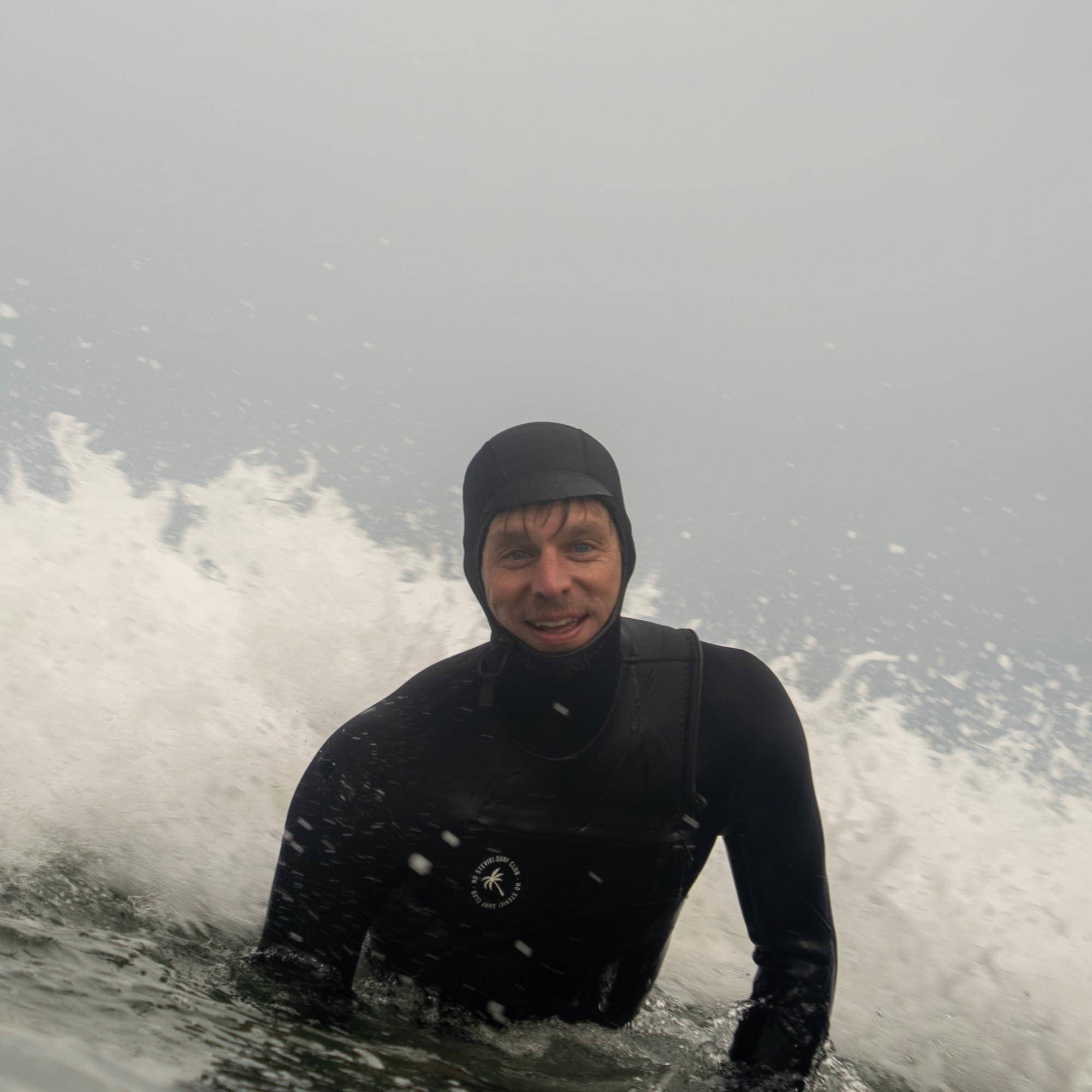 Ho Stevie! Ho Stevie! Surfing Wetsuit Hood 3mm Warm, Comfortable, Works with All Wetsuits (Large)