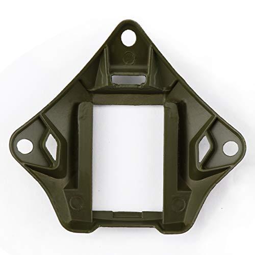 AOUTACC AOUTACC Tactical Helmet NVG Mount Shroud Steel Sports Camera Bracket Base for ACH MICH OPS-Core Fast Helmet (OD)