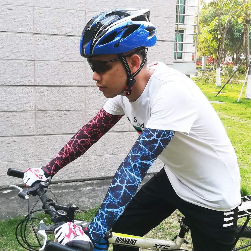 UPANBIKE UPANBIKE Adult Bike Helmet - Adjustable One-Piece Safety Protection for Men and Women - Mountain and Road Cycling (Blue+Black)