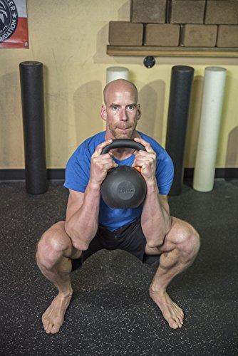 Garage Fit Garage Fit Powder Coat Kettlebells with LB and KG Markings (4kg / 9 lbs)