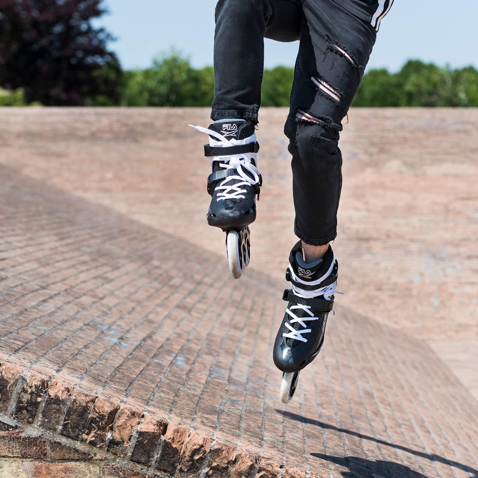 Fila FILA Skates - Houdini Pro 110MM Inline Skates for Men and Women (Men 10.5 / Women 11.5)