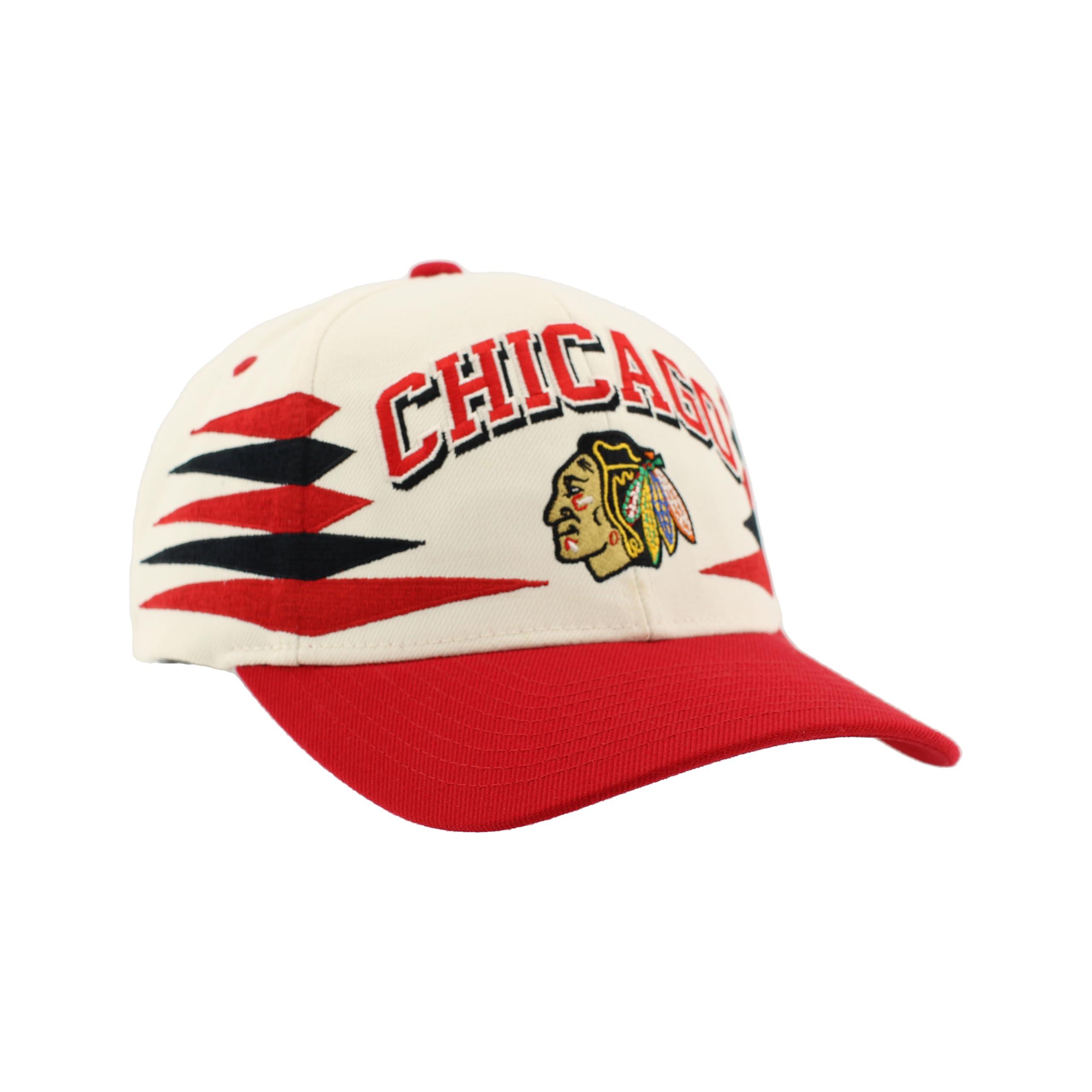 ZHATS ZHATS Standard NHL Officially Licensed Hat Competitor Retro Diamond, Ivory, One Size