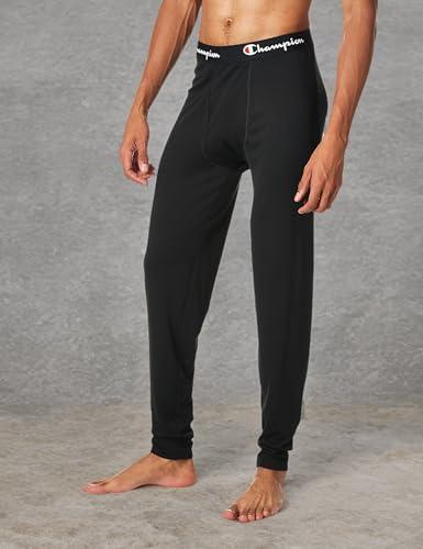 Champion Champion Men's Athletics Base Layer Bottom, New Ebony, Medium