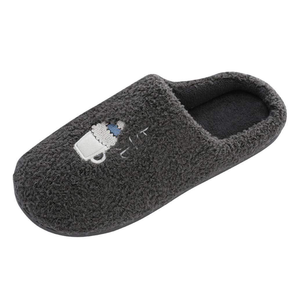Gibobby Gibobby House Slippers for Women Cute Women Slippers | Sequin House Slippers for Women | Slipper Socks with Grippers for Women | Cute Slippers for Women | Multiple Colors and Sizes Dark Grey