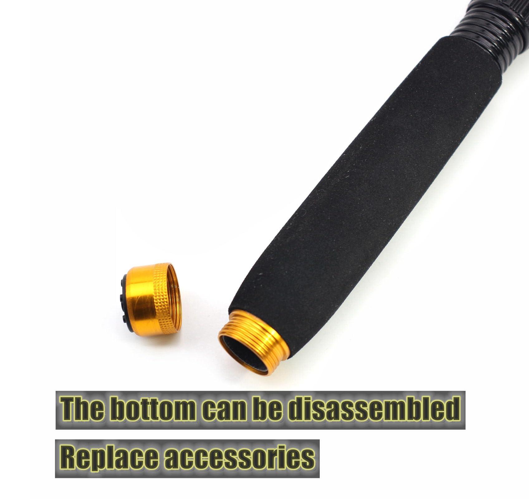 Cuoyuqie Cuoyuqie 1.8m-3.6m Carbon Telescopic Fishing Rod M Power Ultralight Travel Casting Rods (2.4m/7.8ft)